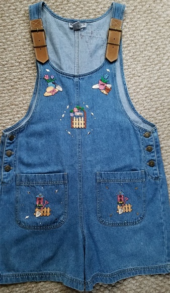 gardening overall shorts